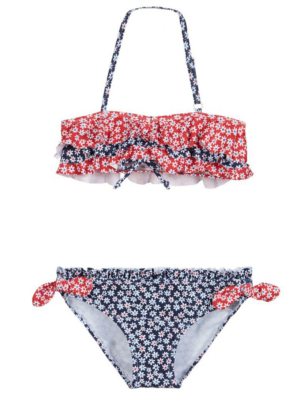 Polka Dots And Golden Bikini Naturelle Tc Princesse Ilou Size Y Color Blue