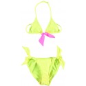 Solid Color Bikini Princesse Ilou Size 4y Color Yellow