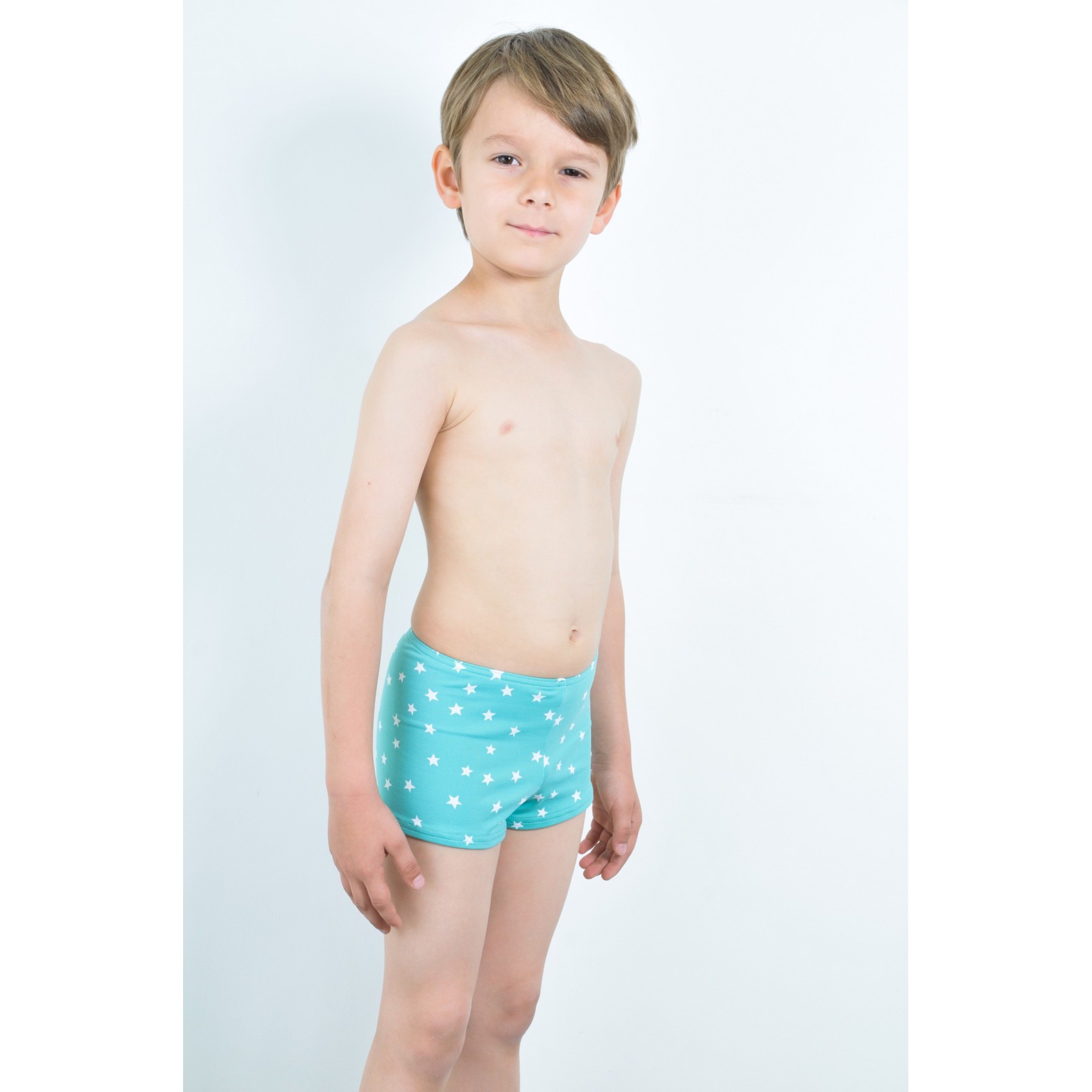 Maillot De Bain Garçon Vert étoile Princesse Ilou 