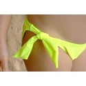 Solid Color Bikini Princesse Ilou Size 4y Color Yellow