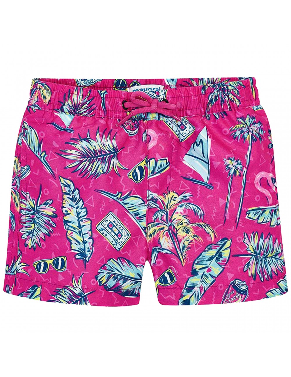Printed boys swim short Color Pink Size 4y