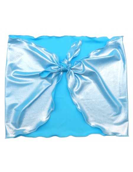 Blue shiny sarong Hina