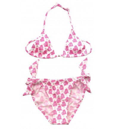 Bandana and shinny print bikini Princesse Ilou